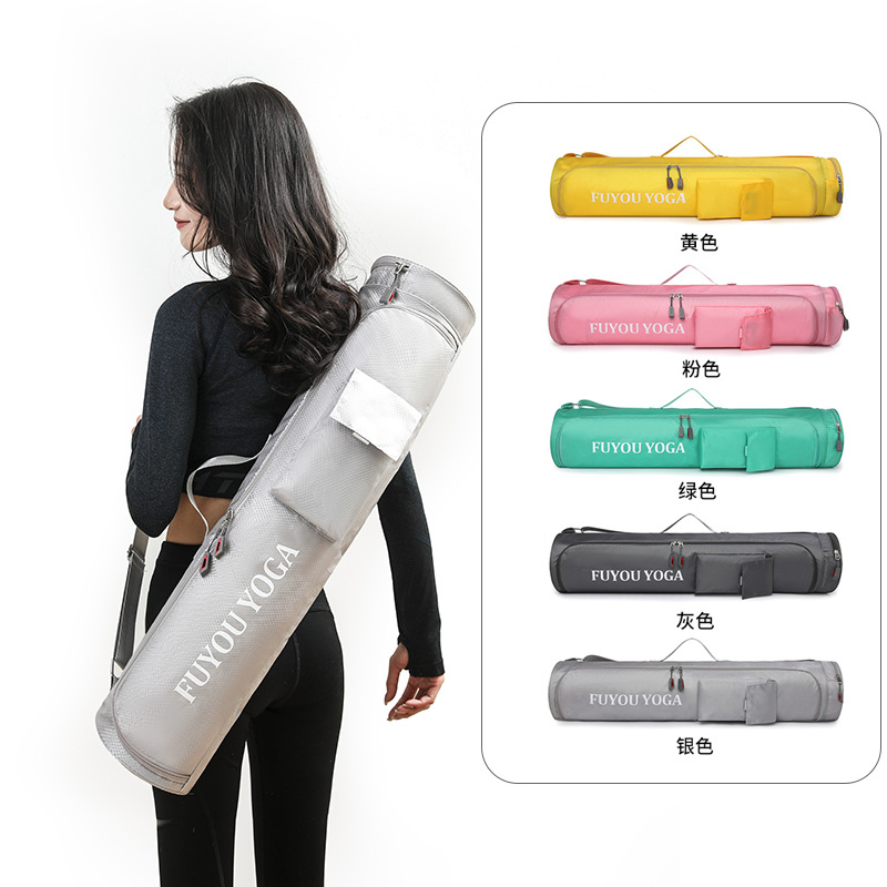 Yoga Mat - 大容量ヨガマットバッグ軽量防水クロスボディジムバッグファッションマルチポケットショルダーキャリアーバッグピラティスフィットネス用