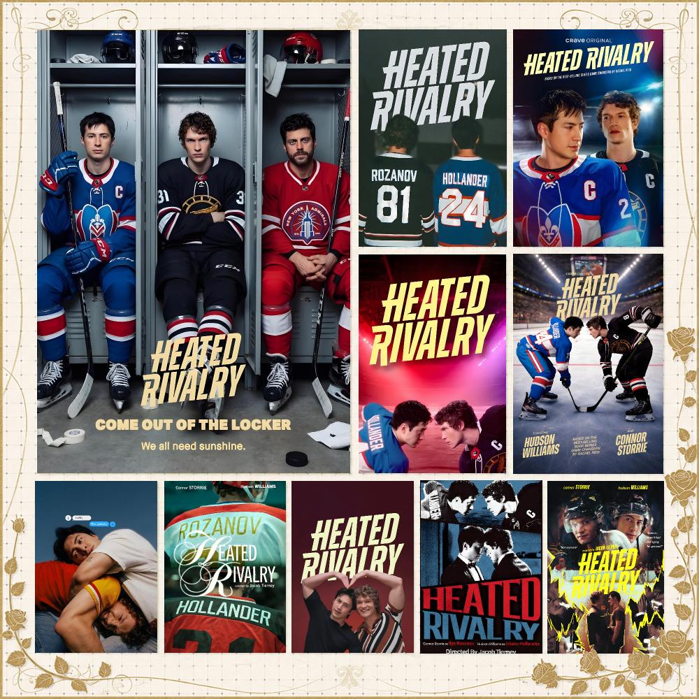 Sports Equipment Poster - シリーズH-ヒーテッド ライバルリースポーツ ロマンス ポスター ウォールアート 寝室
