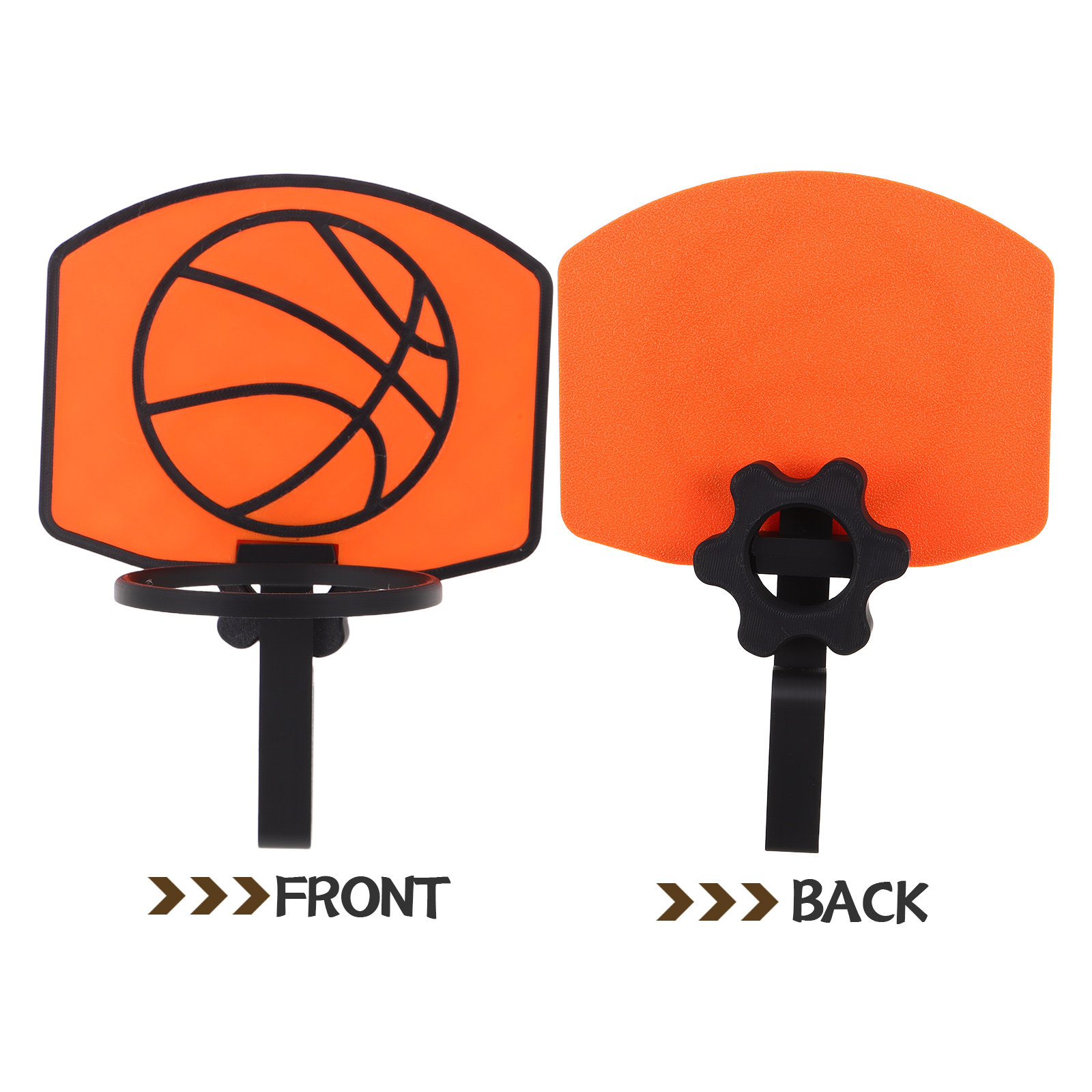 洗練されたデザインのバックボードが付いた、クリップ式のミニバ - Basketball Hoop のレビューと価格