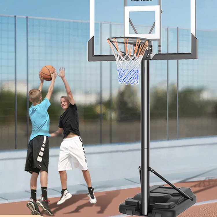 バスケットボールゴール。高さ調節可能。標準サイズのリング。屋 - Basketball Hoop のレビューと価格