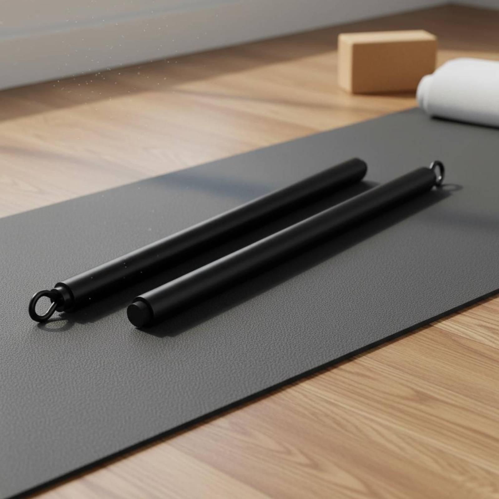 ピラティスバー キット 11点セット。自宅で使えるジム器具。 - Resistance Band のレビューと価格