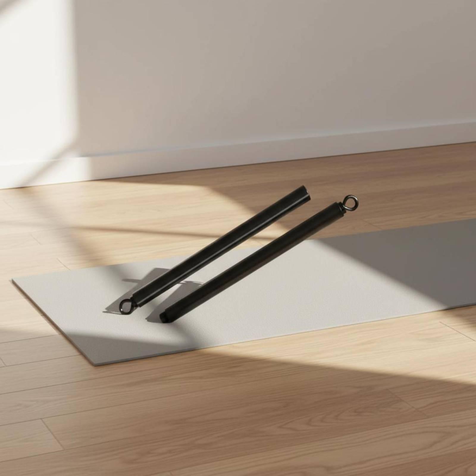 ピラティスバー キット 11点セット。自宅で使えるジム器具。 - Resistance Band のレビューと価格