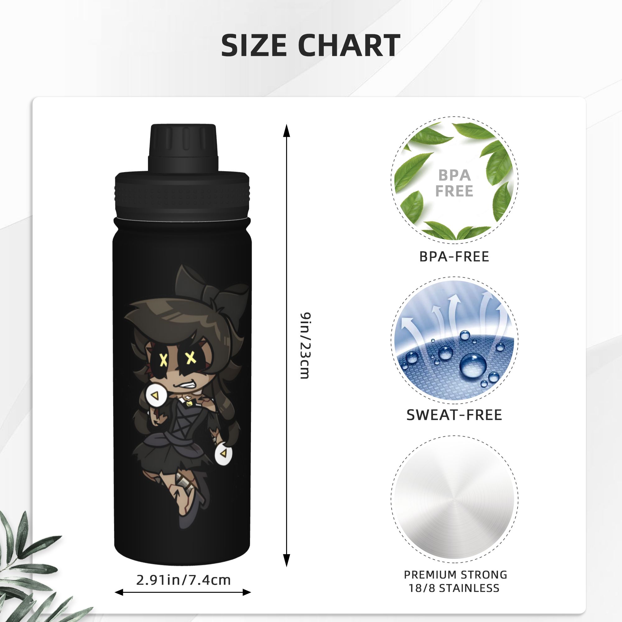 Uzi Doorman Murders Drones 18オ - Sports Water Bottle Insulated のレビューと価格