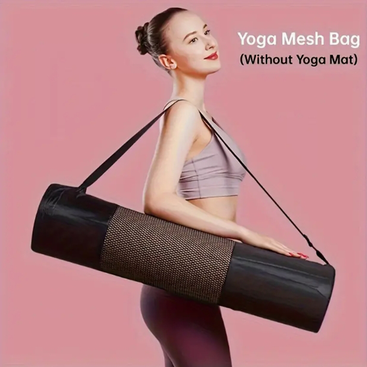 通気性のあるヨガマット収納メッシュバッグ - 耐久性のあるオ - Yoga Mat のレビューと価格