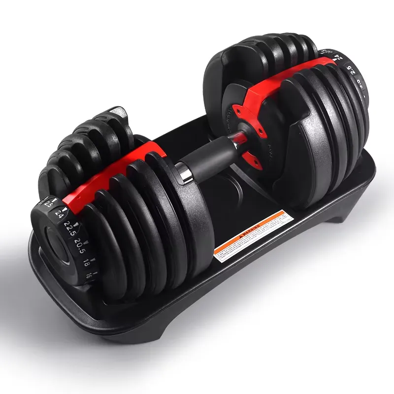 24kgの調整可能なウェイトダンベルセット。筋力トレーニング - Dumbbell Set のレビューと価格