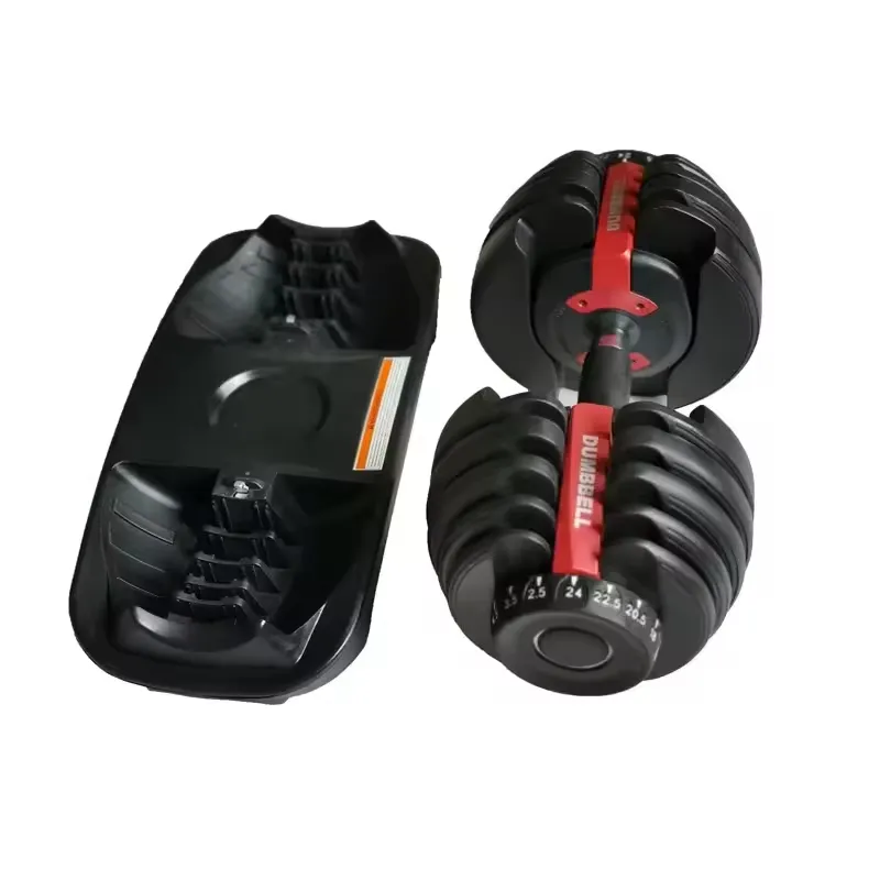 24kgの調整可能なウェイトダンベルセット。筋力トレーニング - Dumbbell Set のレビューと価格