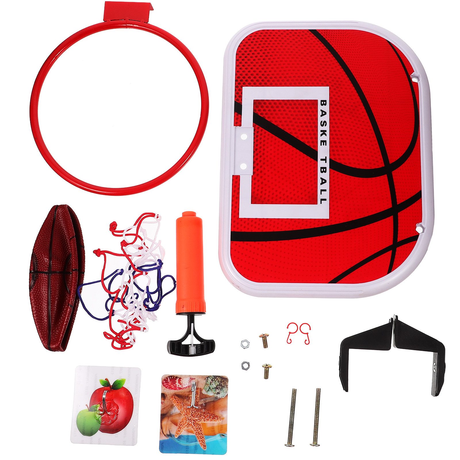 子供用バスケットボールラック – 取り付け工具付きのポータブ - Basketball Hoop のレビューと価格