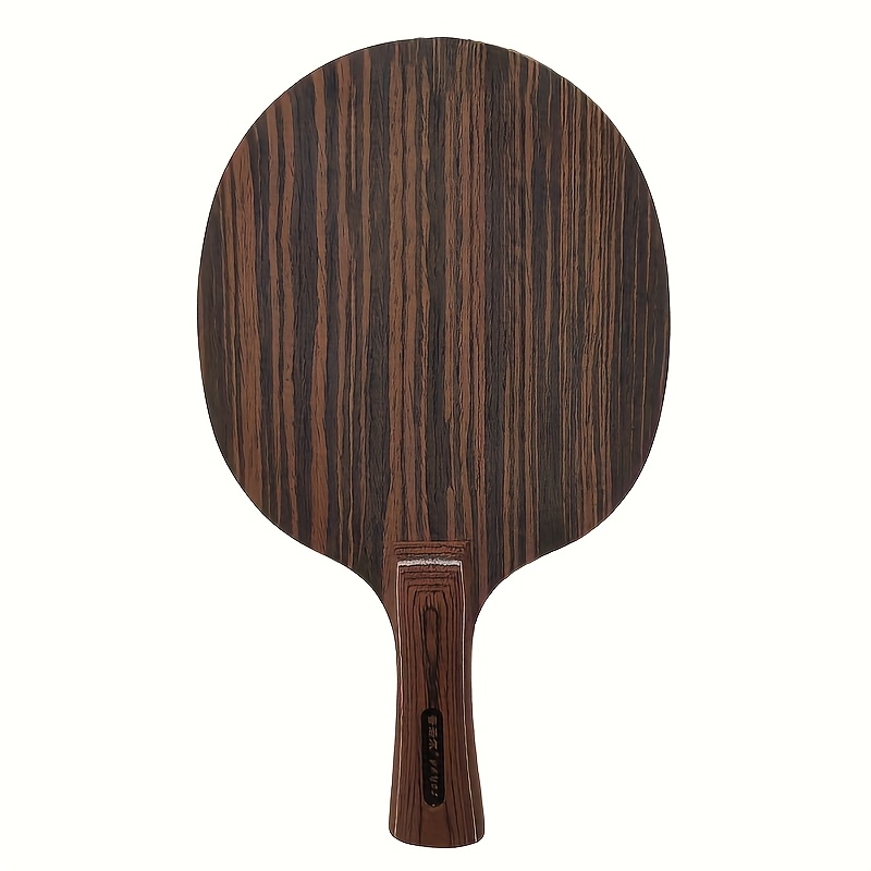 黒檀製卓球ラケットブレード、高速攻撃設計、5ウッド+2カーボ - Tennis Racket のレビューと価格