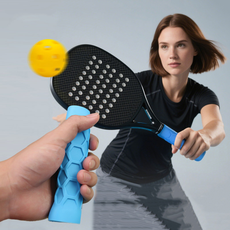 1pc 衝撃吸収スリーブと滑り止めシリコングリップ再利用可能 - Tennis Racket のレビューと価格