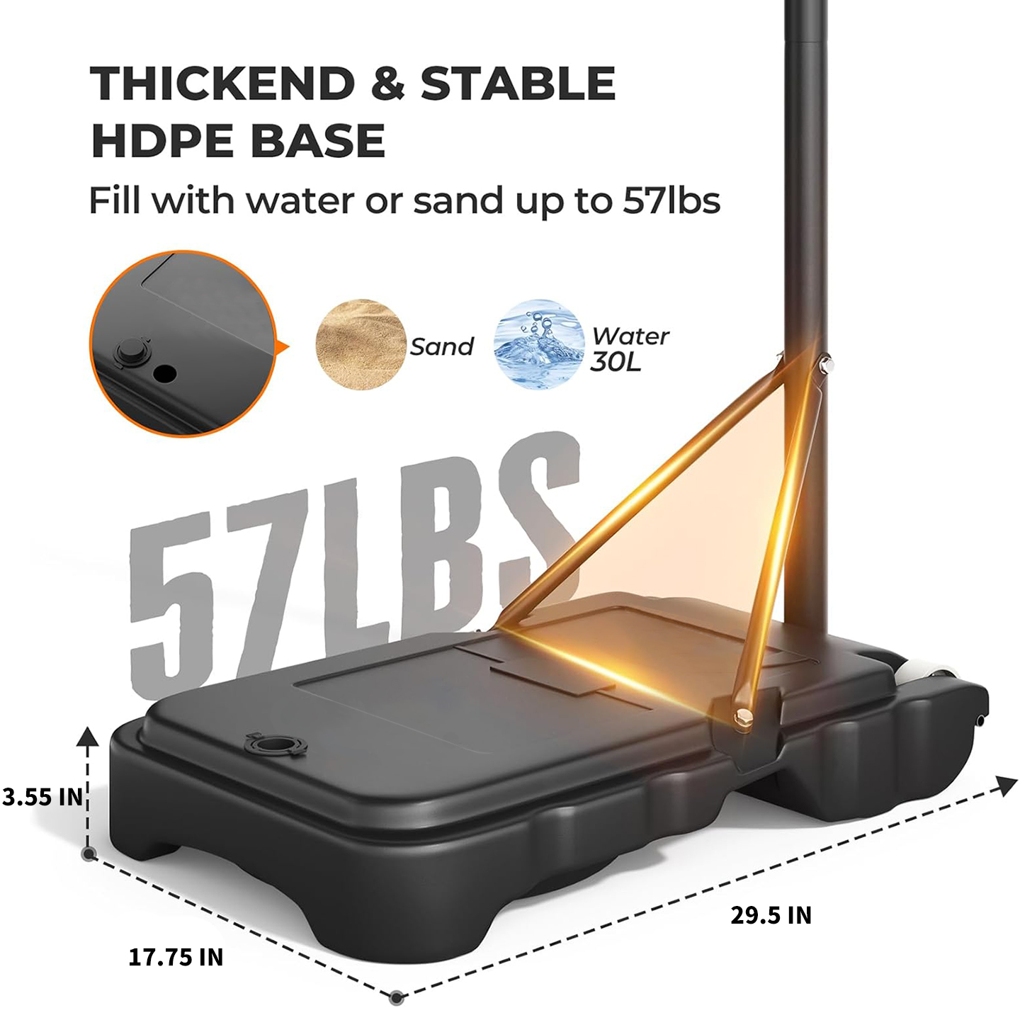 卸売用バスケットボールゴール、持ち運び可能なバスケットボール - Basketball Hoop のレビューと価格